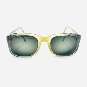 Vintage Martin Copeland Option 18019 Gray Oval Sunglasses Frames